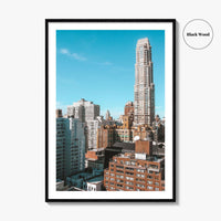 Upper East Side Skyline Fine Art Photo Print, Manhattan, New York City, Wall Poster