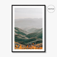 Walker Canyon Fine Art Photo Print, Lake Elsinore California Poster USA