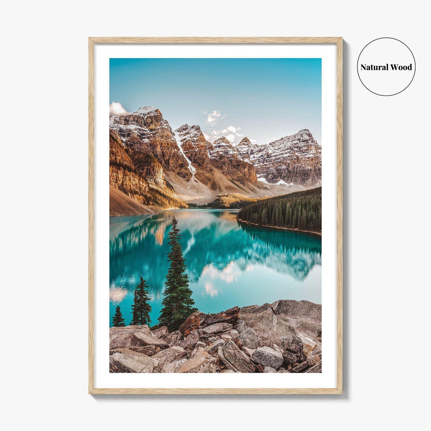 Moraine Lake Fine Art Photo Print, Banff National Park, Canada, Photo Poster