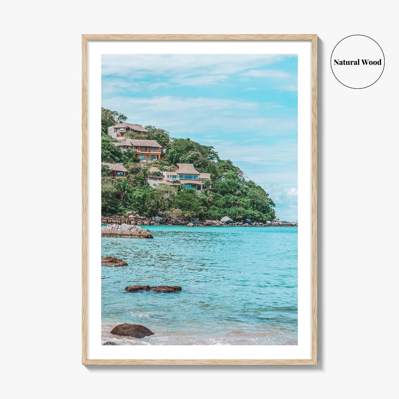 Sayulita Fine Art Photo Print, Playa Los Muertos Beach, Nayarit Mexico Poster