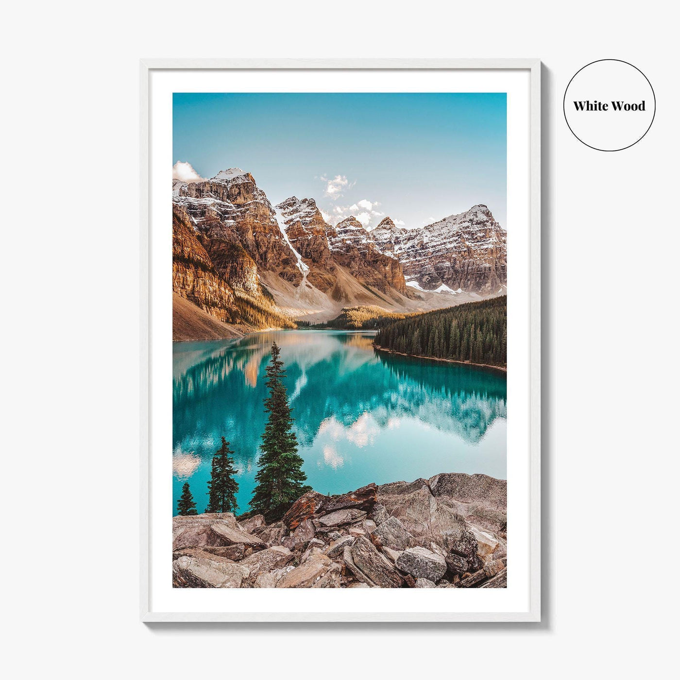 Moraine Lake Fine Art Photo Print, Banff National Park, Canada, Photo Poster