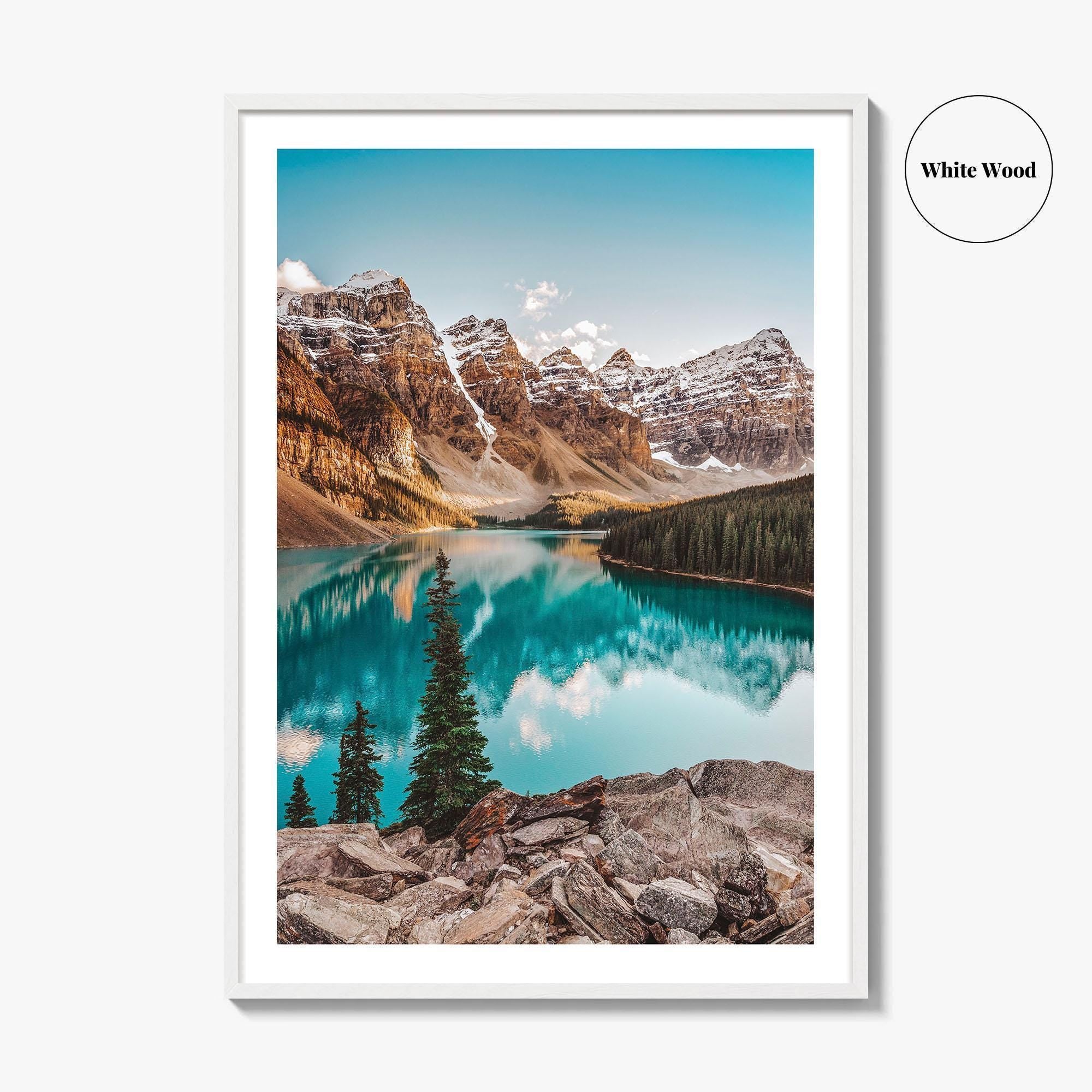 Moraine Lake Fine Art Photo Print, Banff National Park, Canada, Photo Poster