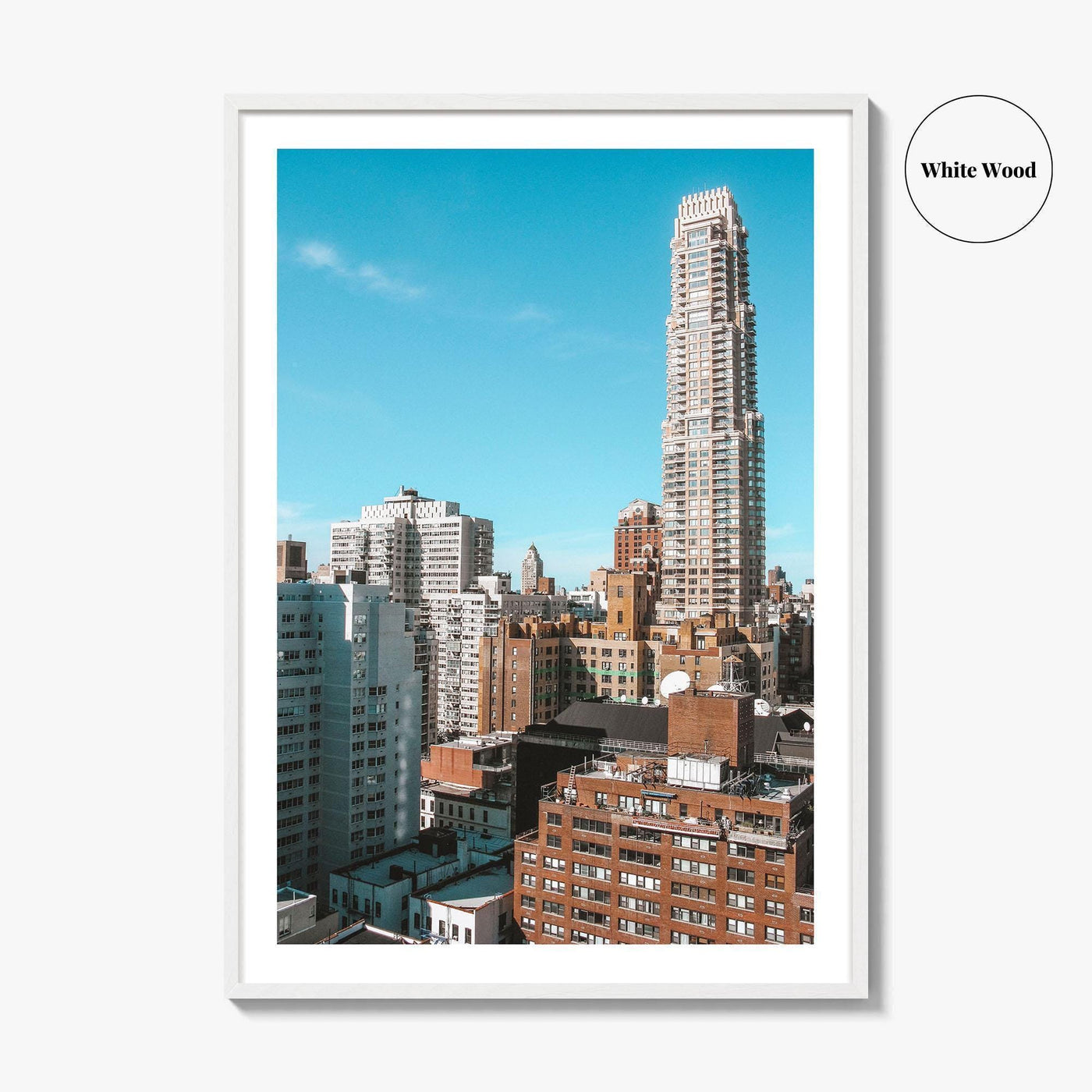 Upper East Side Skyline Fine Art Photo Print, Manhattan, New York City, Wall Poster