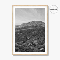 West Hollywood Black and White Fine Art Photo Print, Los Angeles California Poster