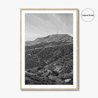 West Hollywood Black and White Fine Art Photo Print, Los Angeles California Poster