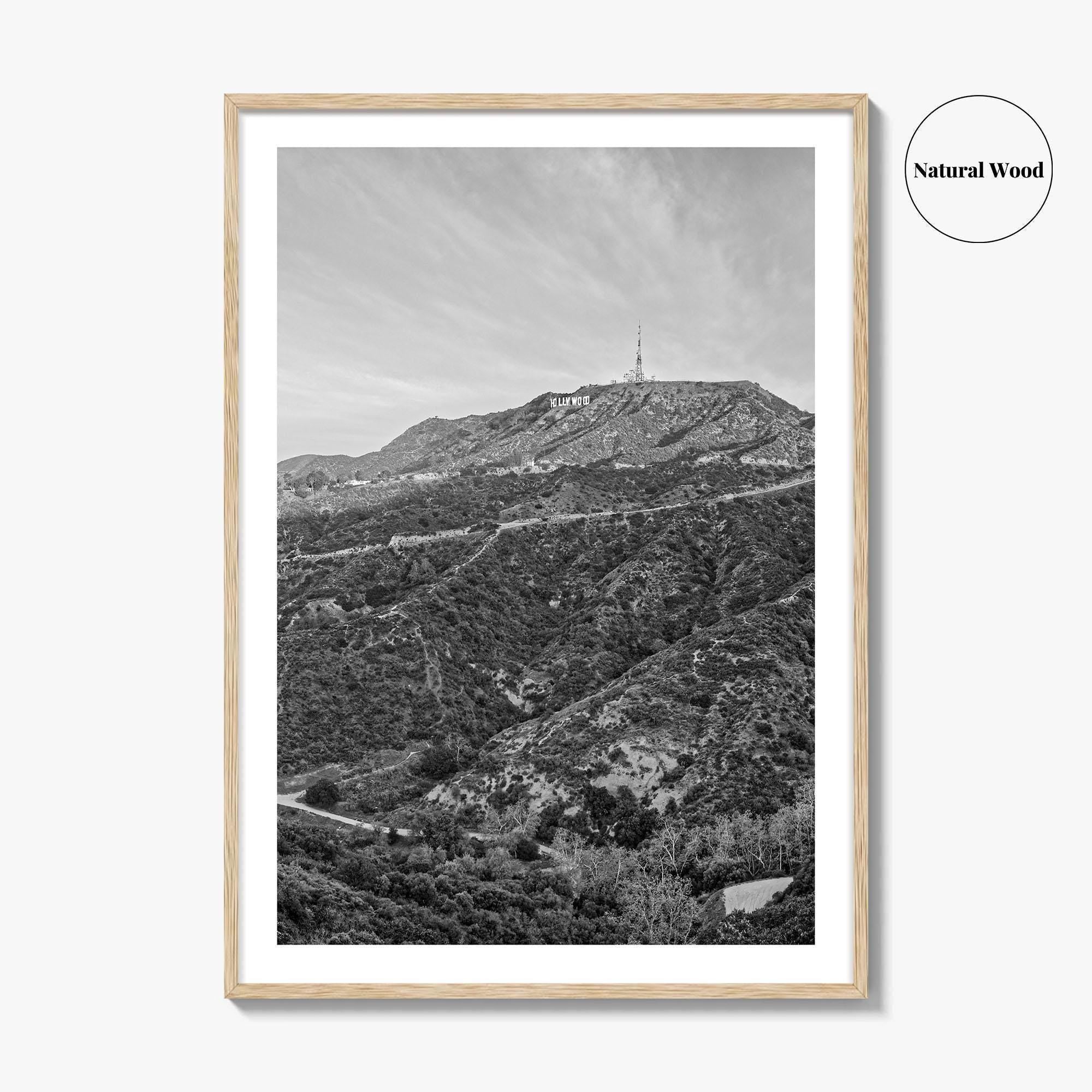 West Hollywood Black and White Fine Art Photo Print, Los Angeles California Poster