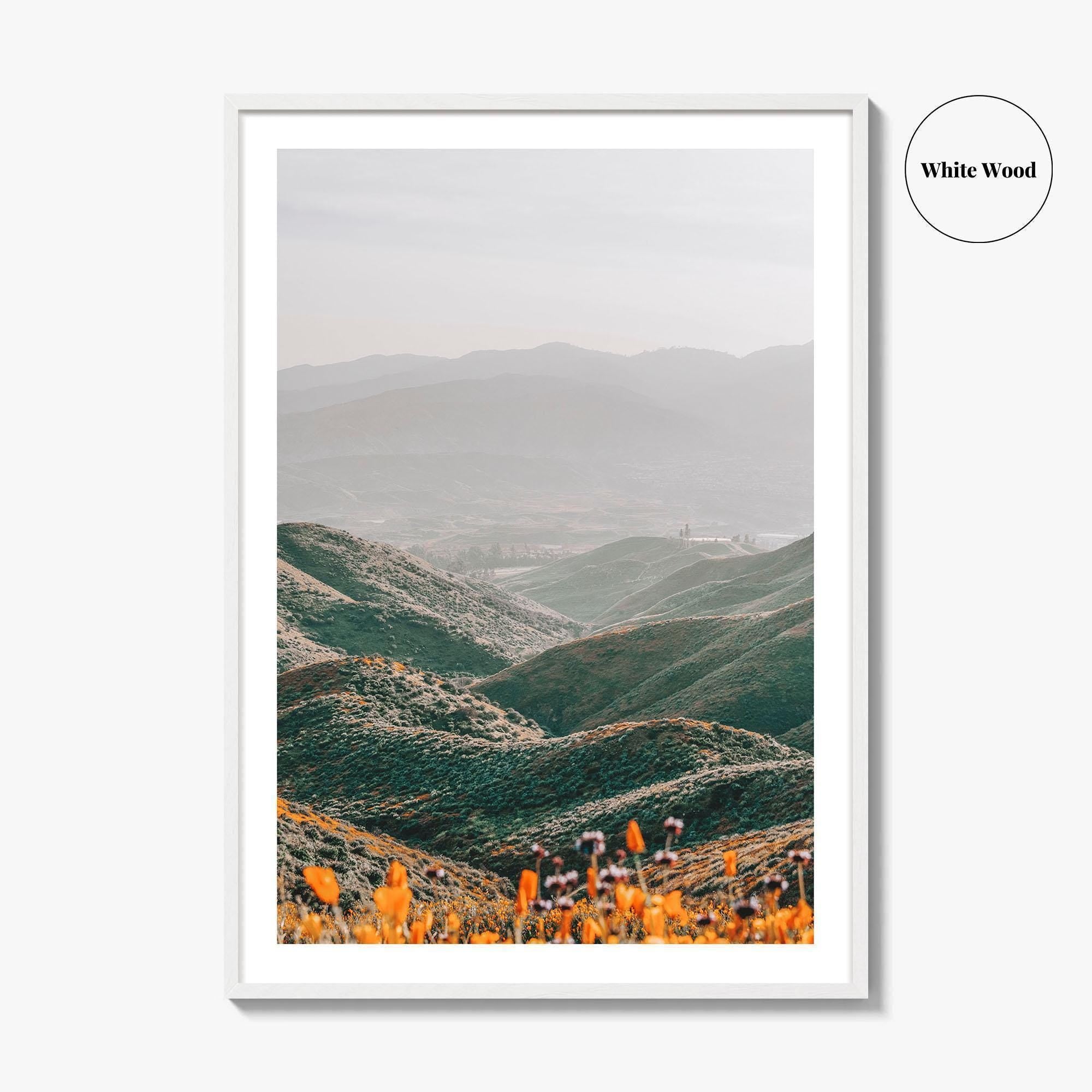 Walker Canyon Fine Art Photo Print, Lake Elsinore California Poster USA