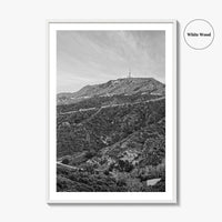 West Hollywood Black and White Fine Art Photo Print, Los Angeles California Poster