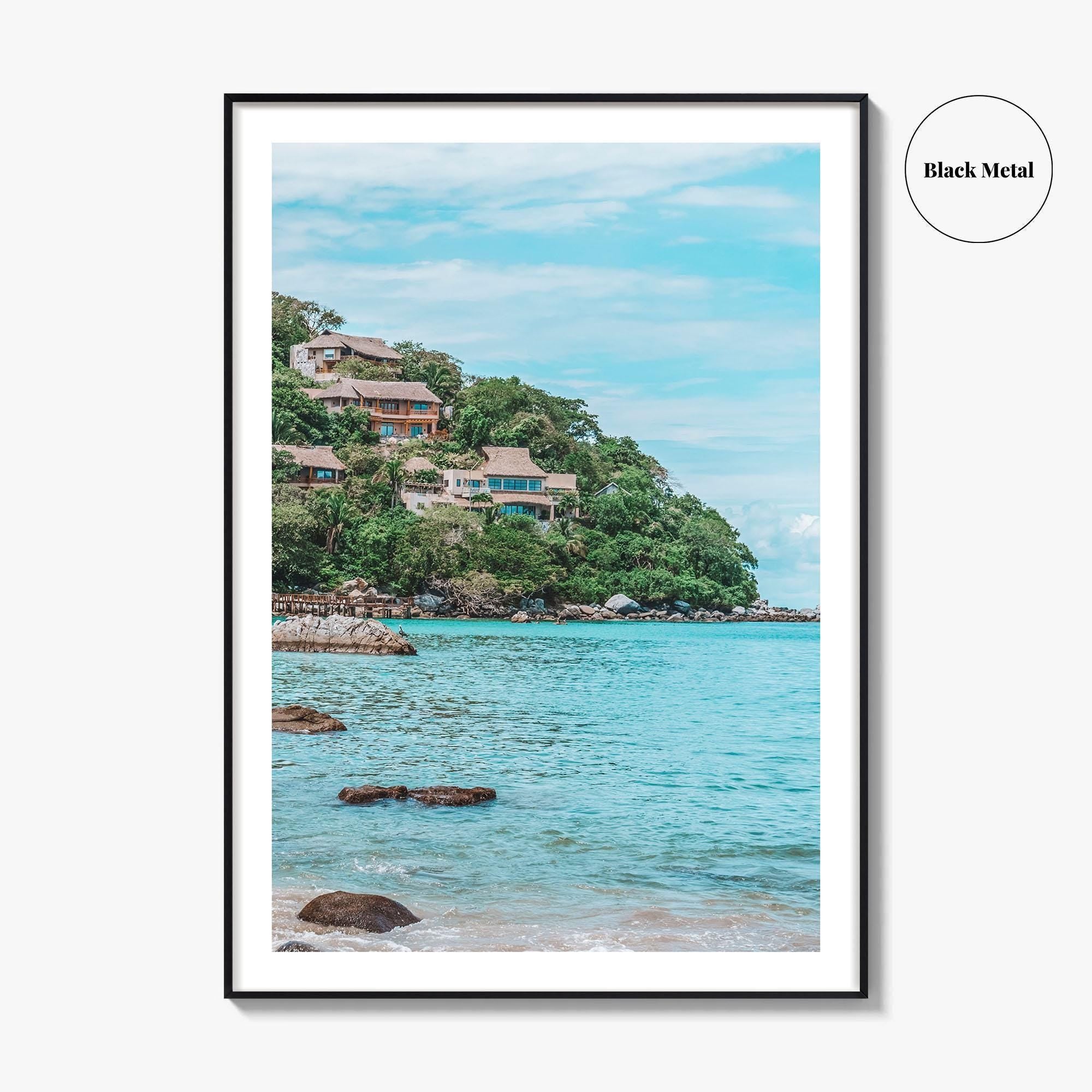 Sayulita Fine Art Photo Print, Playa Los Muertos Beach, Nayarit Mexico Poster