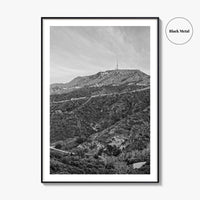 West Hollywood Black and White Fine Art Photo Print, Los Angeles California Poster