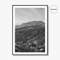 West Hollywood Black and White Fine Art Photo Print, Los Angeles California Poster