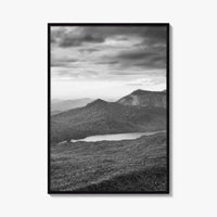 Table Rock State Park Black and White Fine Art Photo Print, South Carolina Poster