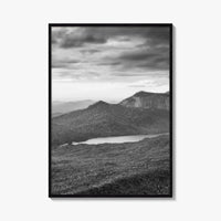 Table Rock State Park Black and White Fine Art Photo Print, South Carolina Poster