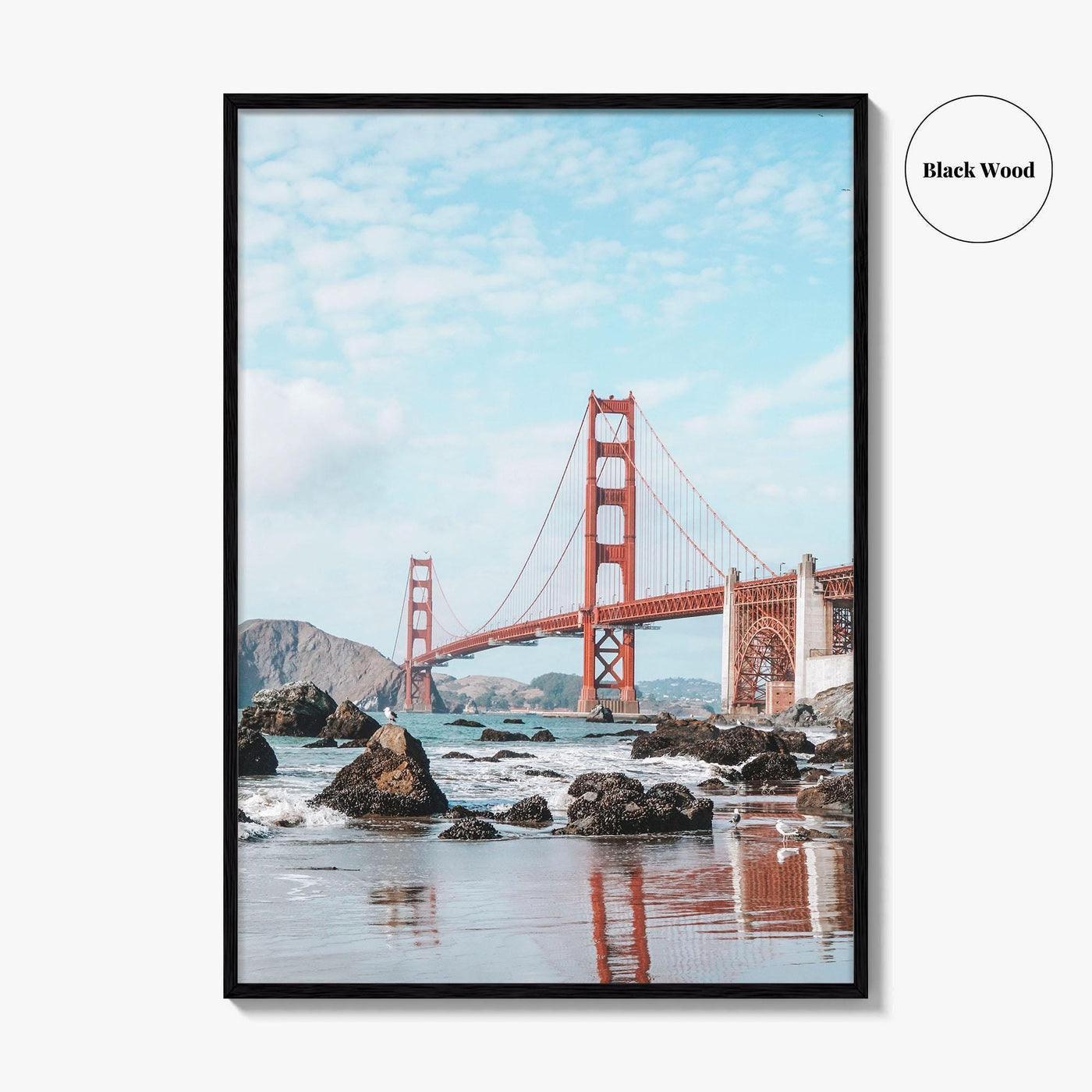 Golden Gate Bridge Fine Art Photo Print, San Francisco California Poster