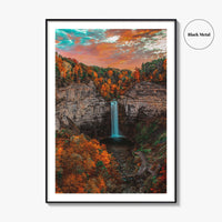 Taughannock Falls Fine Art Photo Print, Ithaca Finger Lakes Upstate New York USA