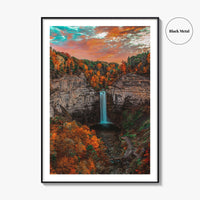 Taughannock Falls Fine Art Photo Print, Ithaca Finger Lakes Upstate New York USA