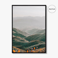 Walker Canyon Fine Art Photo Print, Lake Elsinore California Poster USA