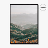 Walker Canyon Fine Art Photo Print, Lake Elsinore California Poster USA