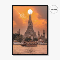 Wat Arun Fine Art Photo Print, Temple of Dawn, Bangkok, Thailand Wall Decor Poster