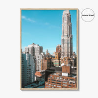 Upper East Side Skyline Fine Art Photo Print, Manhattan, New York City, Wall Poster