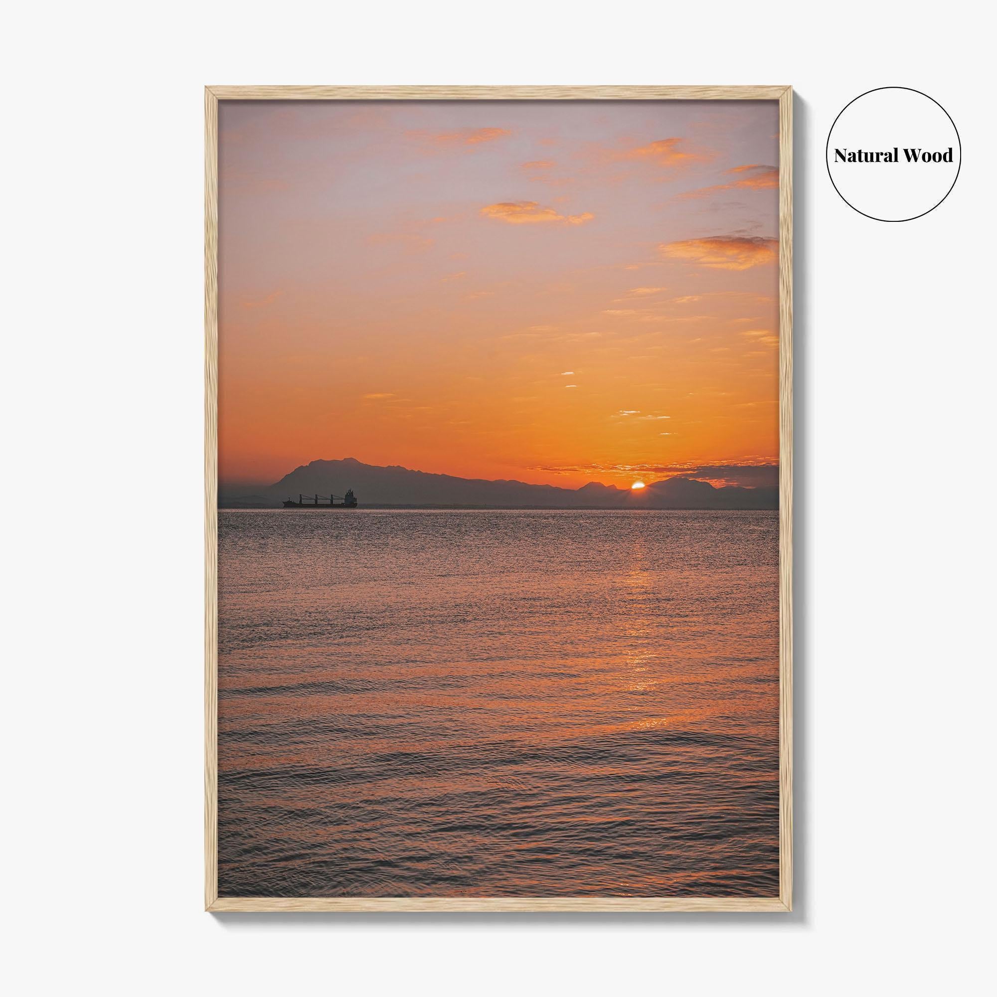 Amalfi Coast Fine Art Photo Print, Cetara, Tyrrhenian Sea, Campania Italy Wall Decor Poster