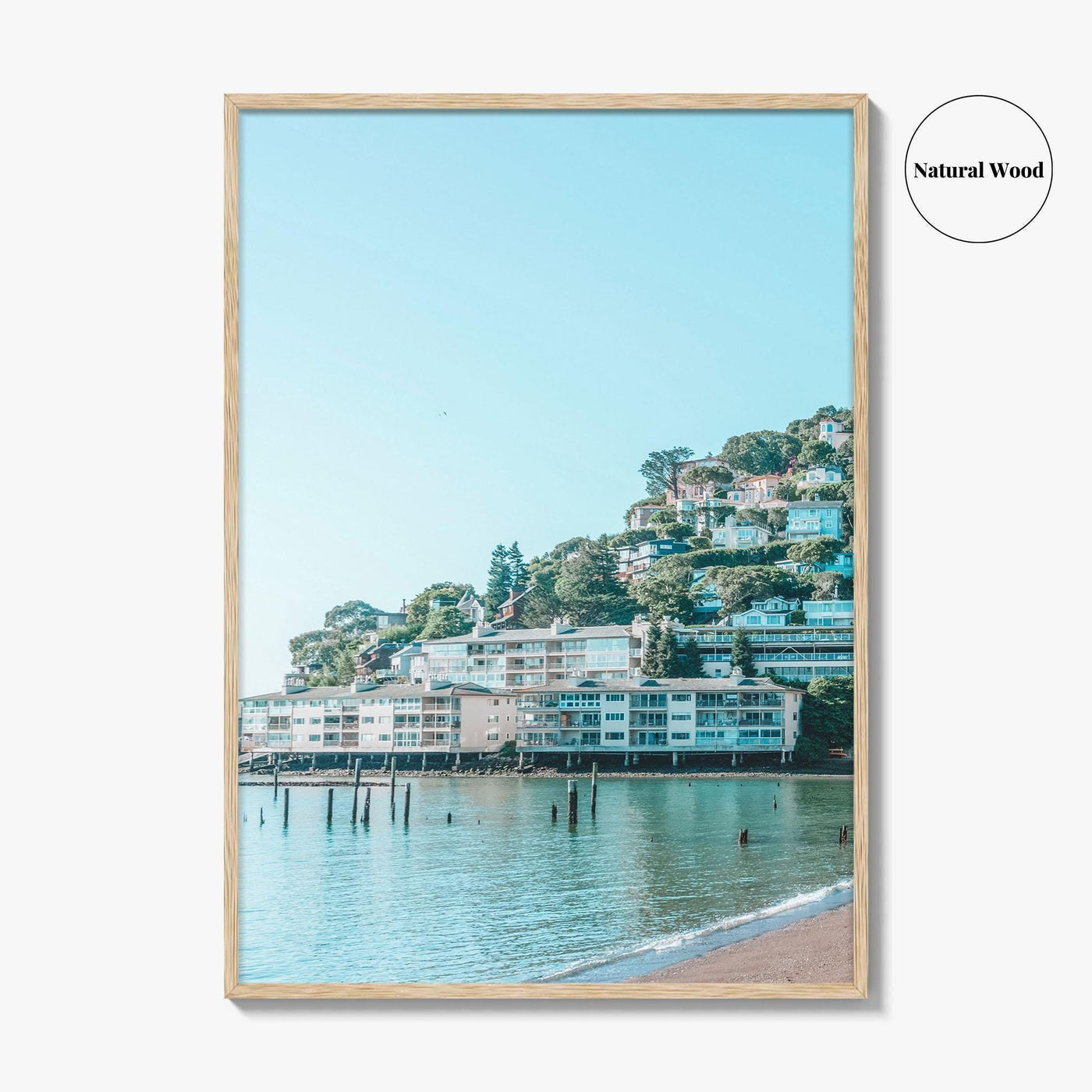Sausalito Fine Art Photo Print, Pier Wall Poster, San Francisco, California, Bay Area