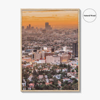 West Hollywood Skyline Fine Art Photo Print, Los Angeles, California Wall Decor, USA Poster