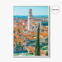 Verona Fine Art Photo Print, Ponte Pietra, Adige River, Veneto Italy, Wall Decor