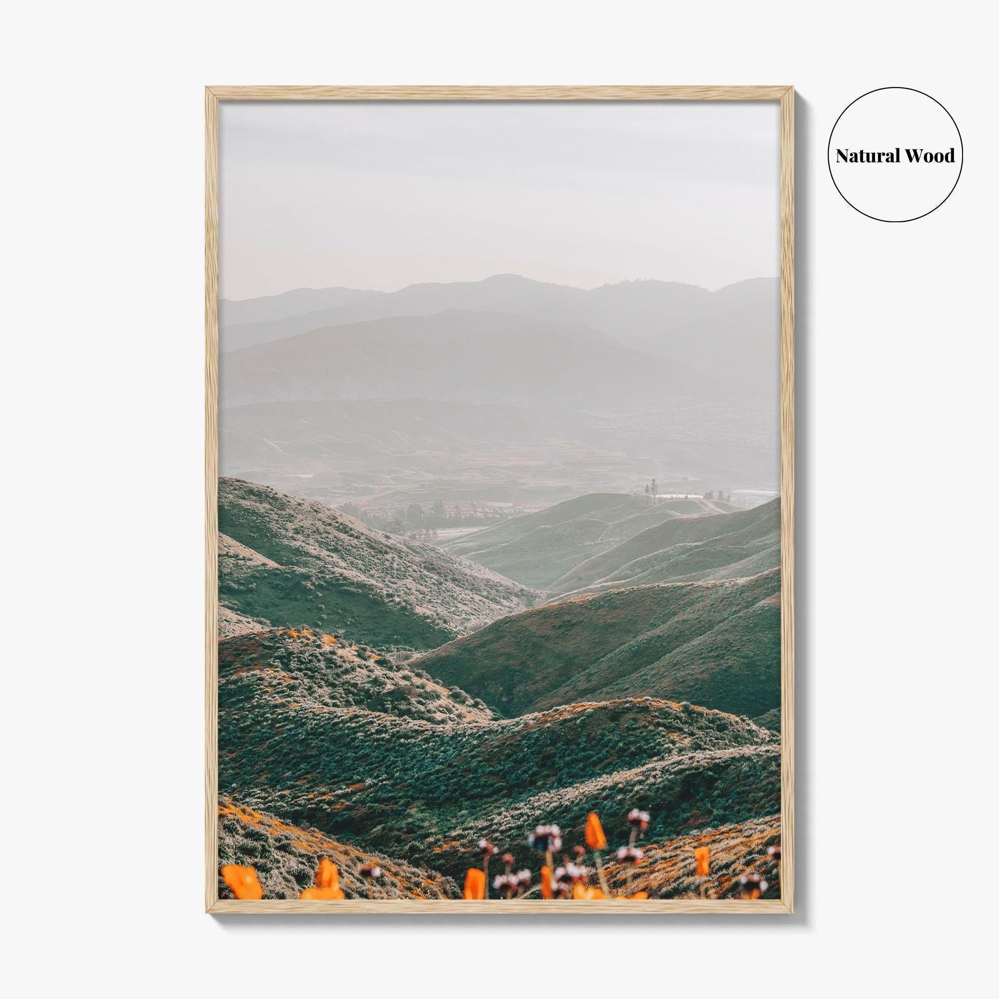 Walker Canyon Fine Art Photo Print, Lake Elsinore California Poster USA