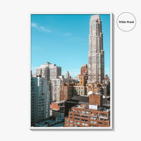 Upper East Side Skyline Fine Art Photo Print, Manhattan, New York City, Wall Poster