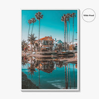 Venice Beach Fine Art Photo Print, Venice Canals, Los Angeles California Wall Poster