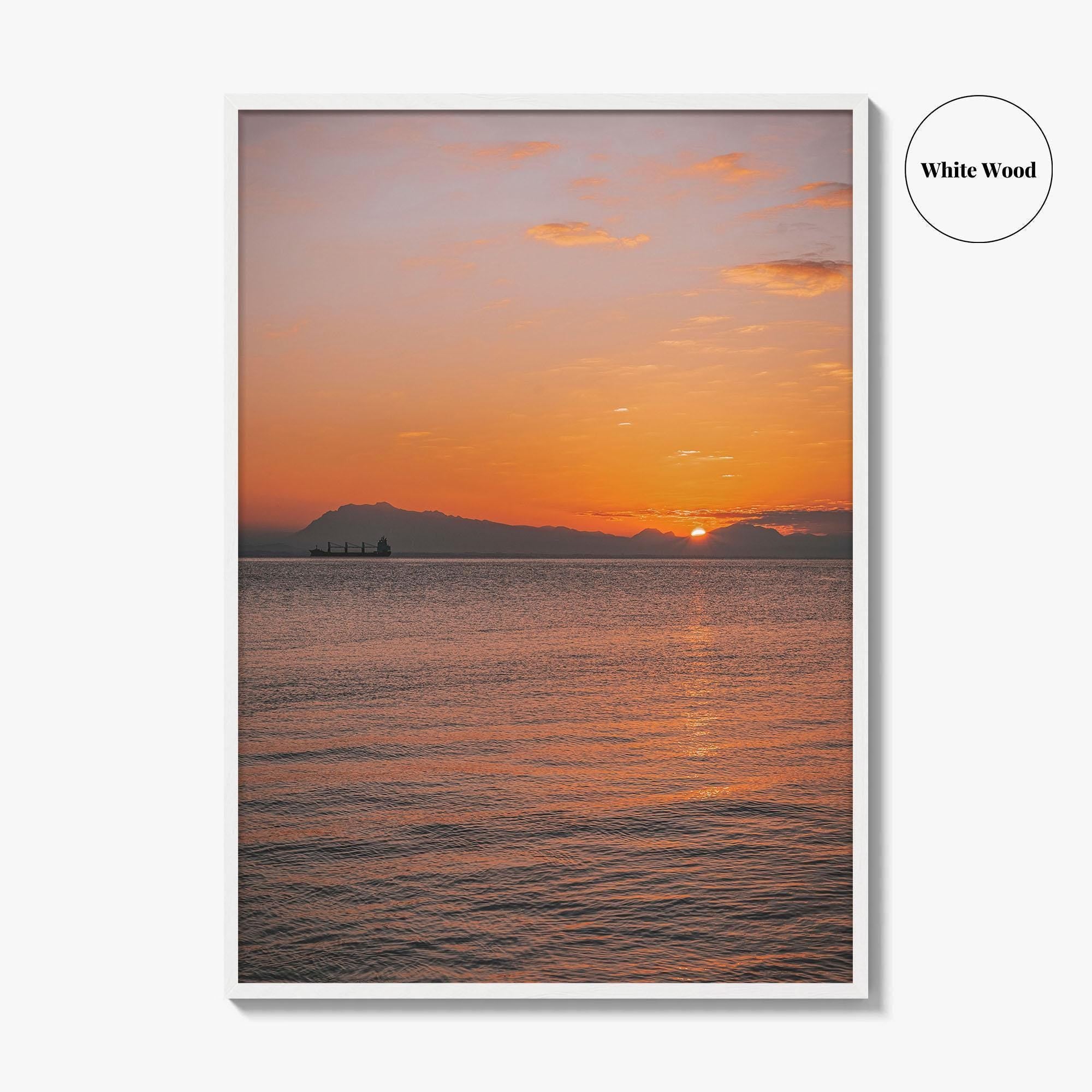 Amalfi Coast Fine Art Photo Print, Cetara, Tyrrhenian Sea, Campania Italy Wall Decor Poster