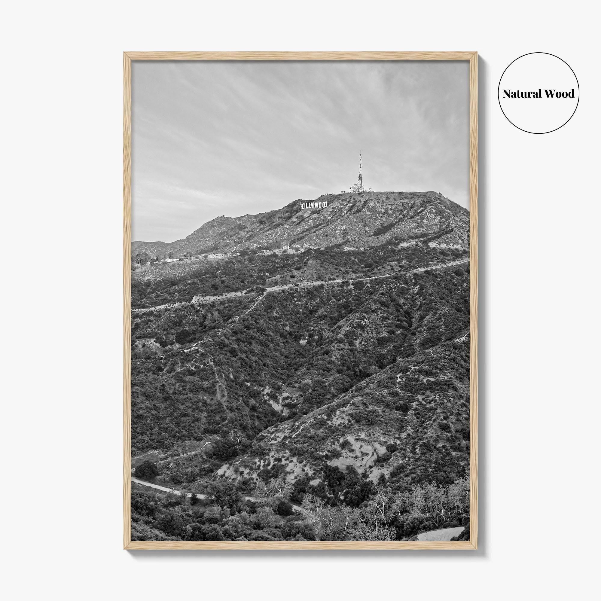 West Hollywood Black and White Fine Art Photo Print, Los Angeles California Poster