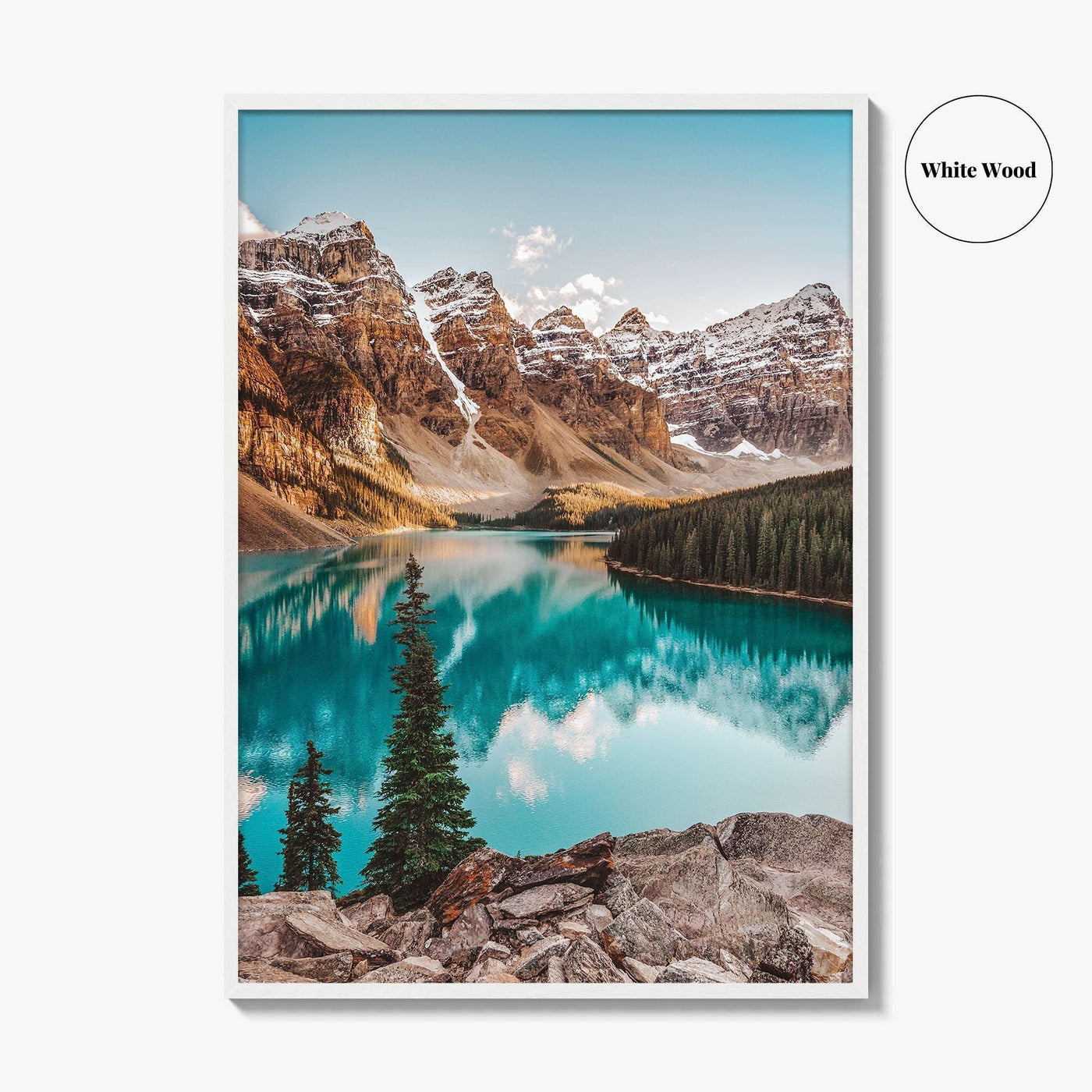 Moraine Lake Fine Art Photo Print, Banff National Park, Canada, Photo Poster