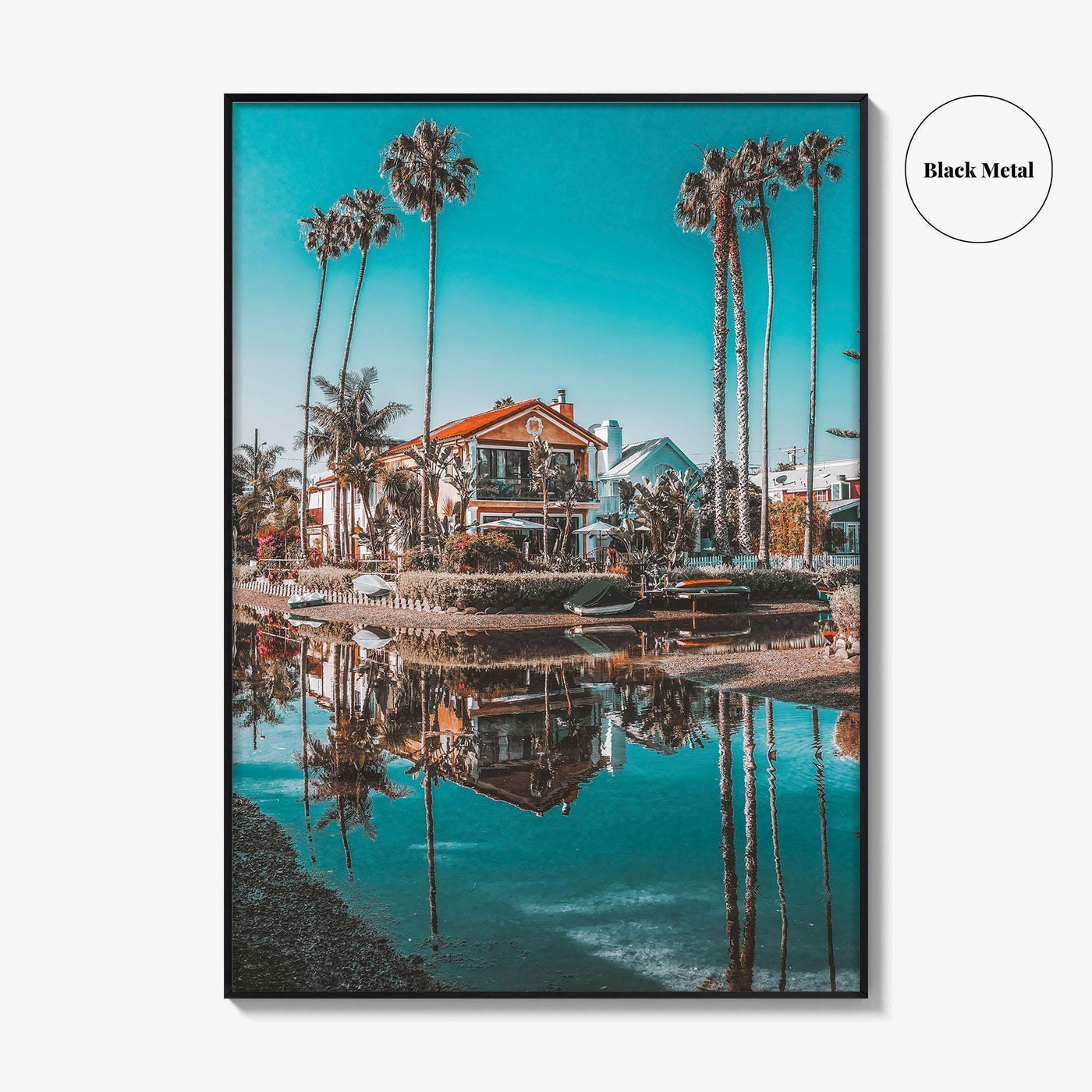 Venice Beach Fine Art Photo Print, Venice Canals, Los Angeles California Wall Poster