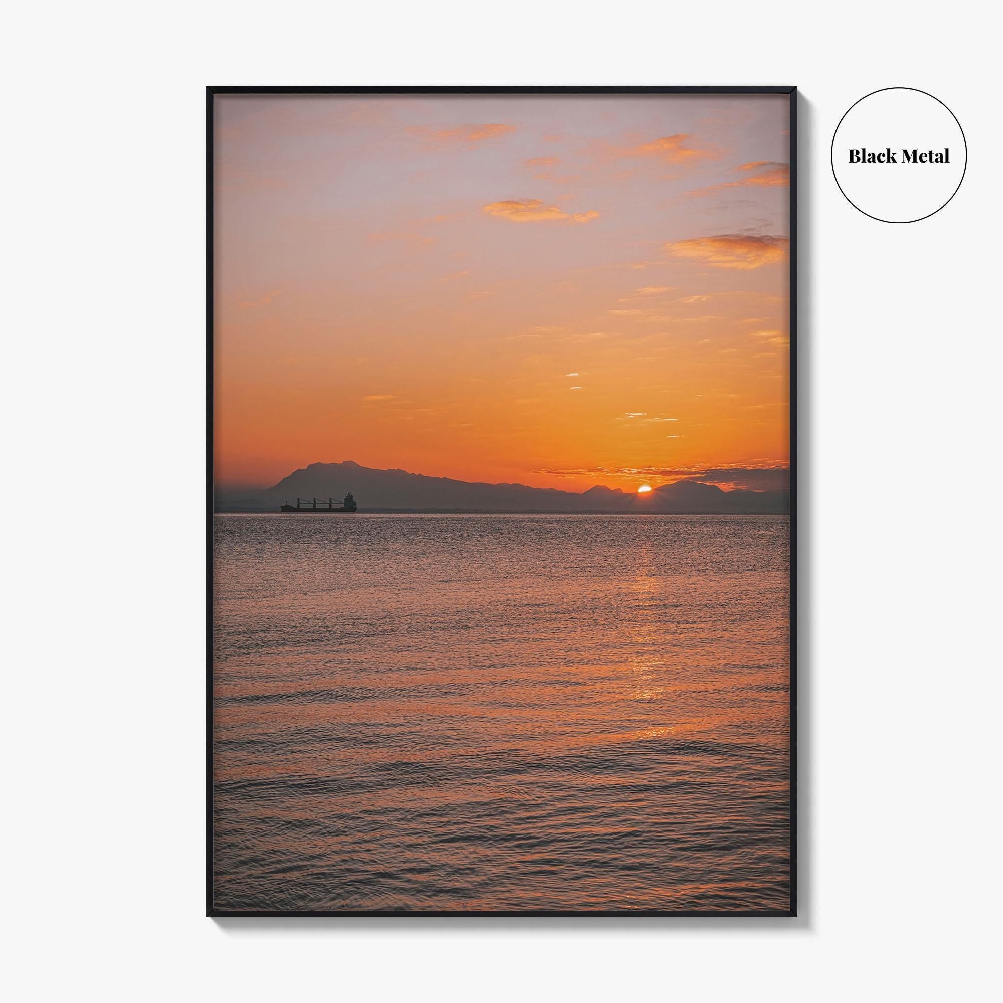 Amalfi Coast Fine Art Photo Print, Cetara, Tyrrhenian Sea, Campania Italy Wall Decor Poster