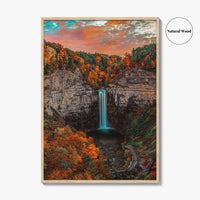 Taughannock Falls Fine Art Photo Print, Ithaca Finger Lakes Upstate New York USA