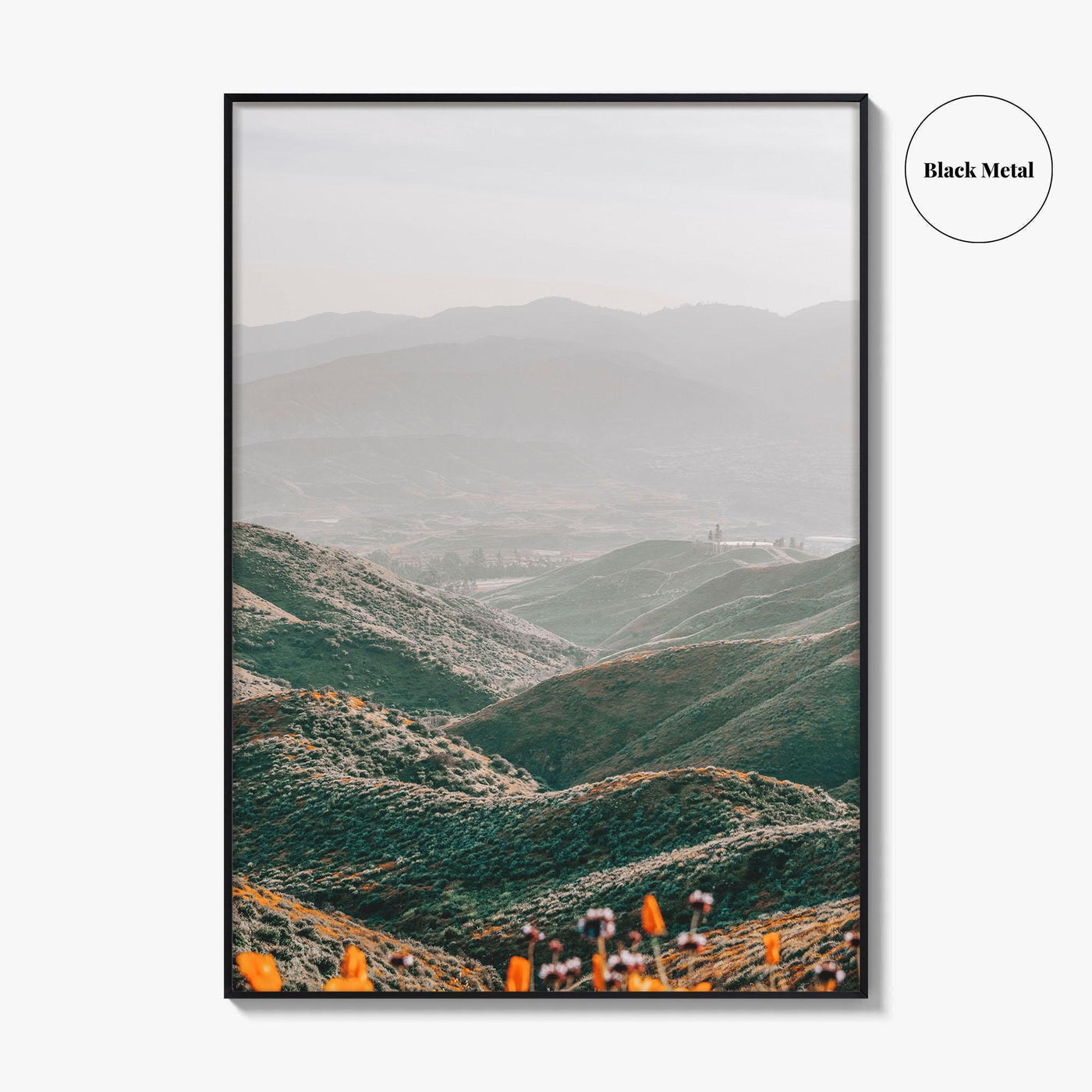 Walker Canyon Fine Art Photo Print, Lake Elsinore California Poster USA
