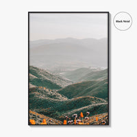 Walker Canyon Fine Art Photo Print, Lake Elsinore California Poster USA