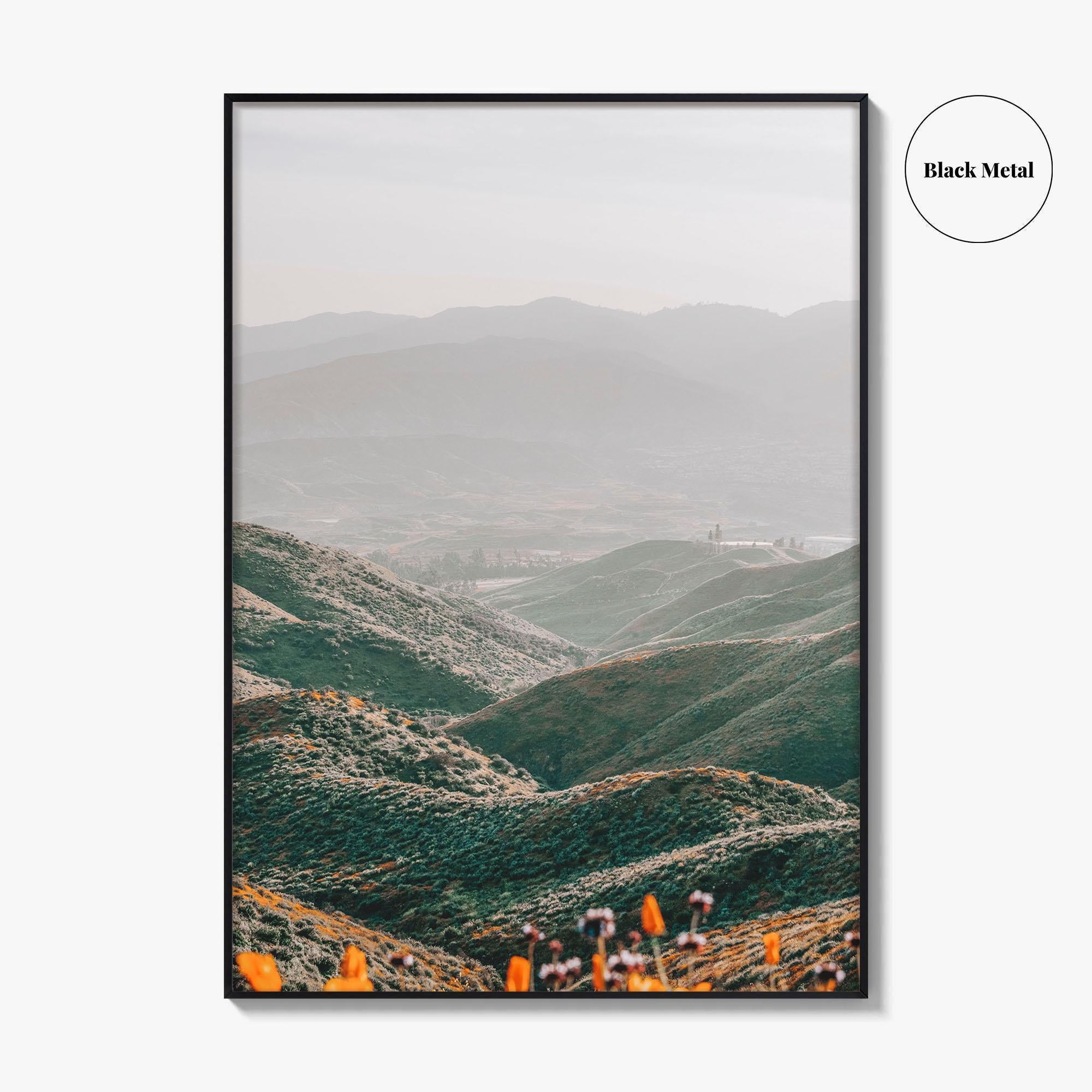 Walker Canyon Fine Art Photo Print, Lake Elsinore California Poster USA