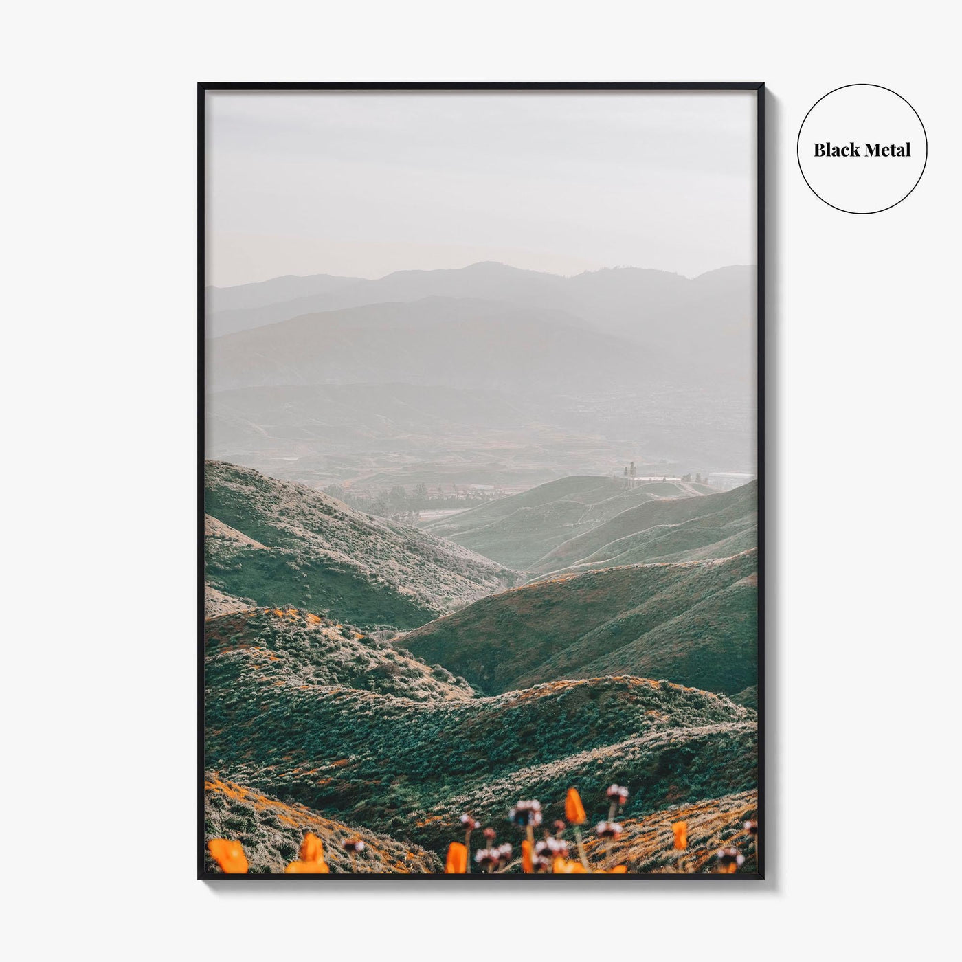 Walker Canyon Fine Art Photo Print, Lake Elsinore California Poster USA