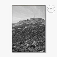 West Hollywood Black and White Fine Art Photo Print, Los Angeles California Poster
