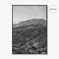 West Hollywood Black and White Fine Art Photo Print, Los Angeles California Poster