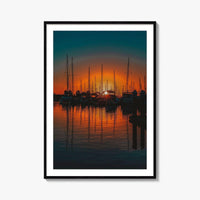 Ventura Harbor Fine Art Photo Print, California, USA, Marina, Wall Decor Poster