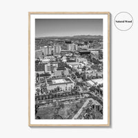 Tempe Black and White Fine Art Photo Print, ASU, Phoenix, Arizona Photo Poster