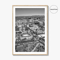 Tempe Black and White Fine Art Photo Print, ASU, Phoenix, Arizona Photo Poster