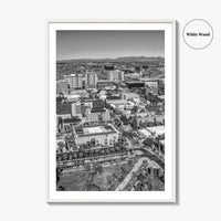 Tempe Black and White Fine Art Photo Print, ASU, Phoenix, Arizona Photo Poster