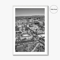 Tempe Black and White Fine Art Photo Print, ASU, Phoenix, Arizona Photo Poster