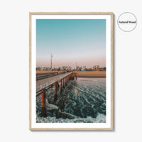 Venice Beach Fine Art Photo Print, Pier, Los Angeles, California Wall Decor Poster