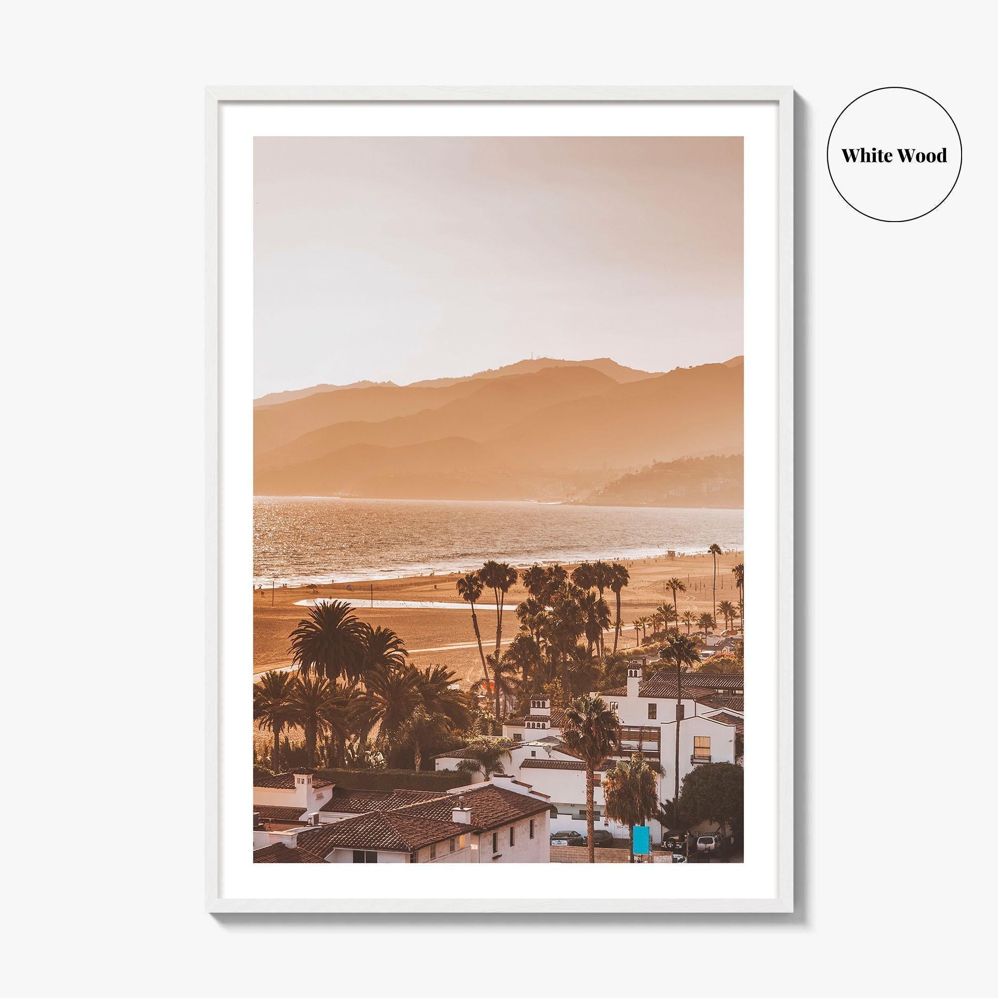 Santa Monica Fine Art Photo Print, California Los Angeles Poster